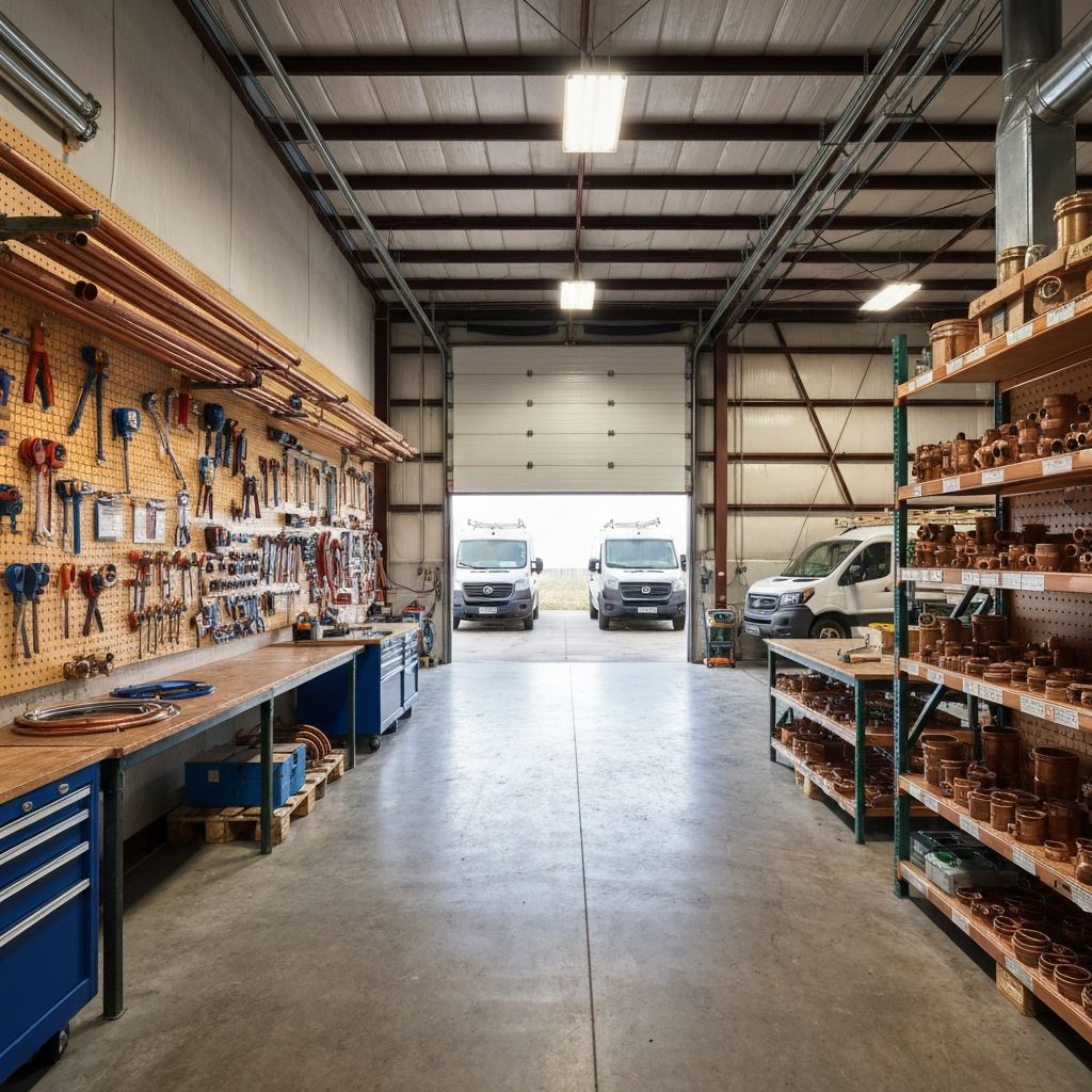 Summit Plumbing Co. workshop and facility